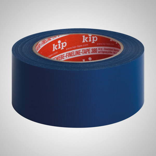 380 Gewebe FineLine tape blau 50x25mm