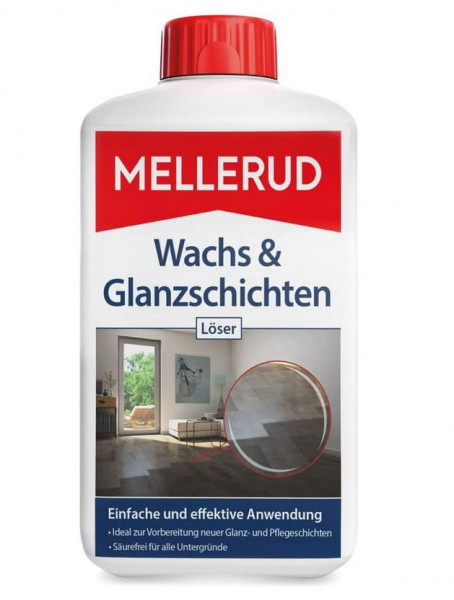 Mellerud Wachs &amp; Glanzschichten Löser – Effiziente Reinigung zur Vorbereitung Neuer Glanz- und Pfleg