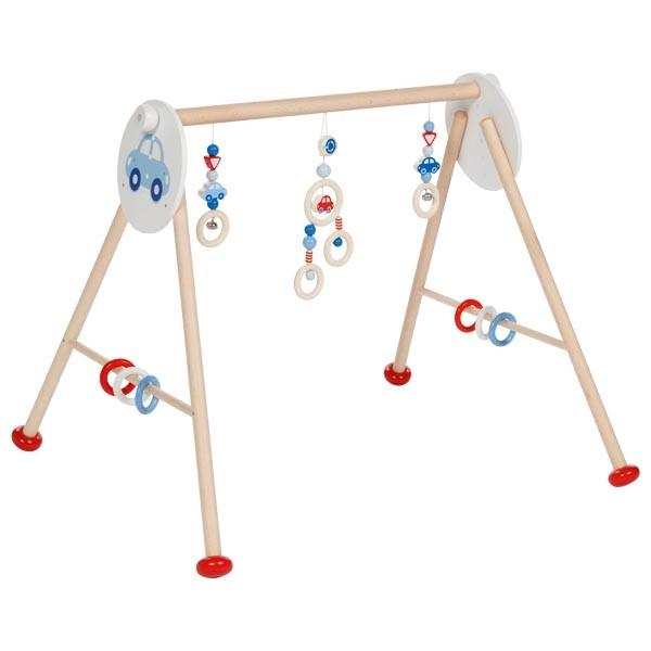 Baby-Fit Autos, Greif- und Spieltrainer, 63 x 55 x 53 cm, Holz, 6fach höhenverstellbar