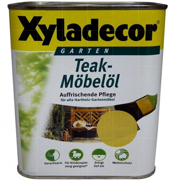 Xyladecor Teak-Möbelöl 750ml,farblos
