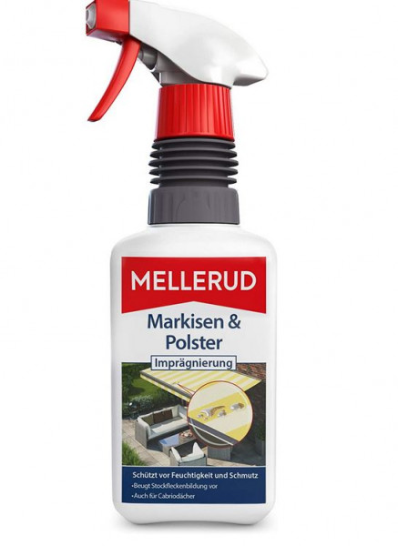 MELLERUD Markisen &amp; Polster Imprägnierung – Effizientes Mittel zum Schutz vor Feuchtigkeit und Schmu