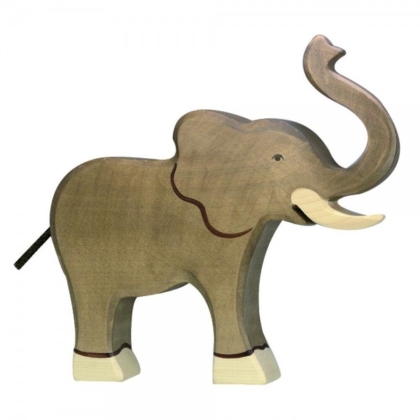 Elefant, Rüssel hoch