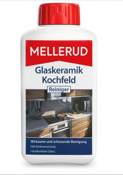 Mellerud Glaskeramik Kochfeld Reiniger – Effizientes Mittel zur Reinigung von Eingebranntem und Vers