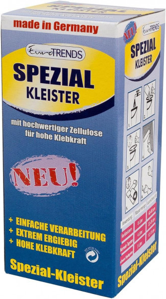 1x Spezial Kleister Papier Tapeten Kleister Rauhfaser 200g