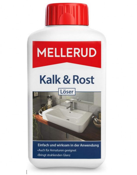 Mellerud Kalk &amp; Rost Löser Reinigung Glanz &amp; hygienische Sauberkeit für alle säurebeständigen Oberfl