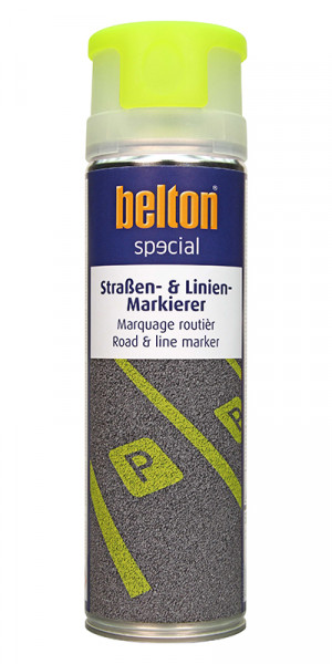 Belton Straßen- Linien Markierer 500ml neongelb