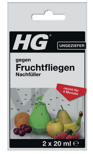 HG Fruchtfliegenfalle Nachfüllpackung 40ml