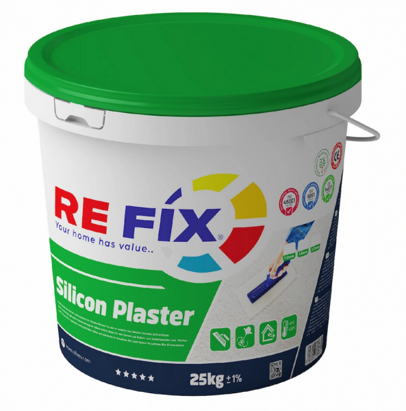 Refix Silicon Plaster 1 mm 25 kg Aussen und Innenn