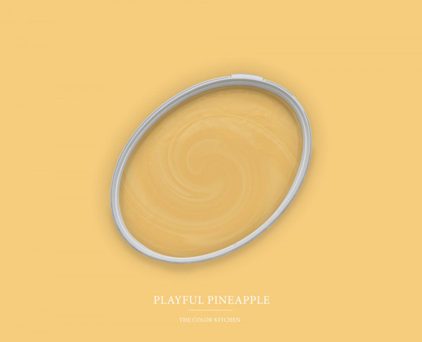 A.S. Création DD125638 The Color Kitchen Playful Pineapple TCK5005 2,5l Gelb Matt