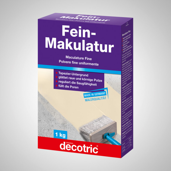 Decotric Fein-Makulatur 1kg