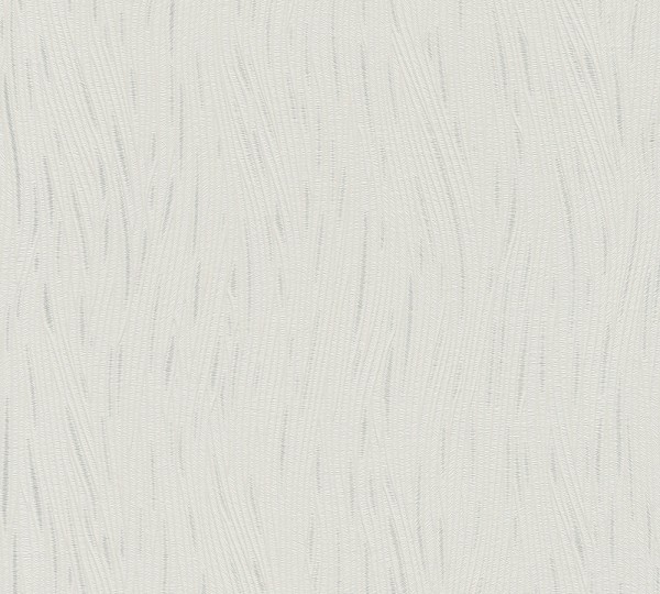 A.S. Création Simply White 4 307354 Papier Metallic Weiß
