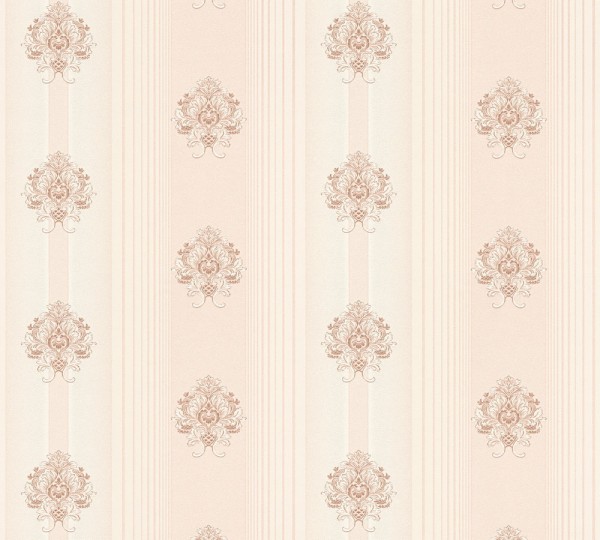 A.S. Création Hermitage 10 330845 Vlies Creme Metallic Rosa