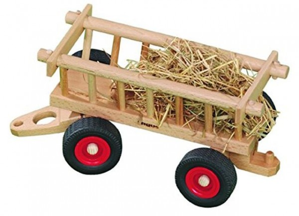 Fagus -Heuwagen, # 10.23, Holzspielzeug