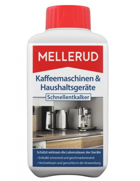 Mellerud Kaffeemaschinen &amp; Haushaltsgeräte Schnellentkalker – Wirkungsvolles Mittel zur Entkalkung A