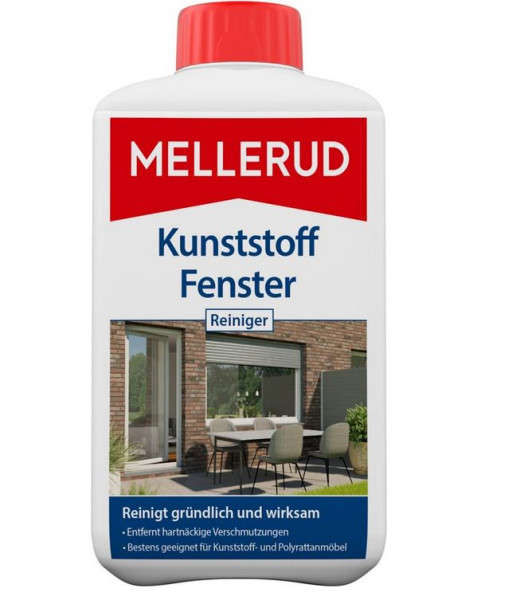 Mellerud Kunststoff Fenster Reiniger: Fensterrahmen, Rollläden, Jalousien, Kunststoff- &amp; Polyrattanm