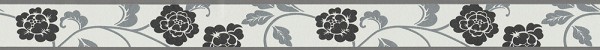 A.S. Création Only Borders 10 261014 Papier (selbstklebend) Metallic Schwarz Weiß