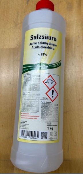 Kluthe Salzsäure 25%, 1 kg