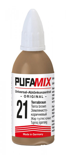 PUFAMIX 200ml, Nr. 21 terrabraun