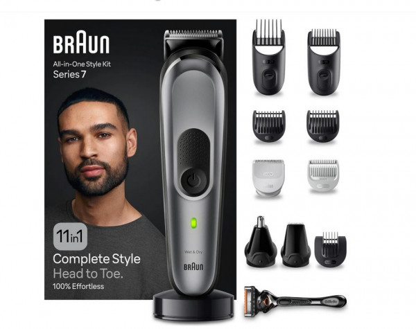 Braun All-In-One Styling Set MGK7440, 11-in-1 Set