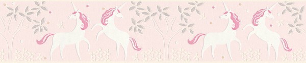 A.S. Création Boys &amp; Girls 6 369903 Vlies Metallic Rosa Weiß