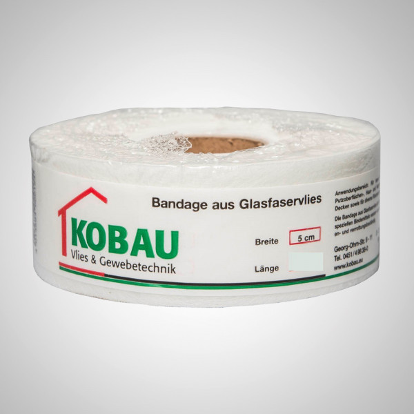 Kobau Glasfaservlies-Bandagen 10x0,05m