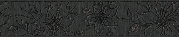A.S. Création Only Borders 10 346612 Papier (selbstklebend) Metallic Schwarz