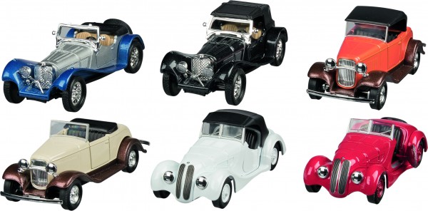 Oldtimer Kollektion, Spritzguss, 1:34-39, L= 11,5 cm
