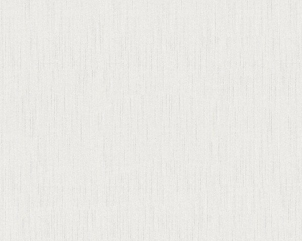 A.S. Création, Metallic Silk, # 968616, Vliestapete, uni, Weiß