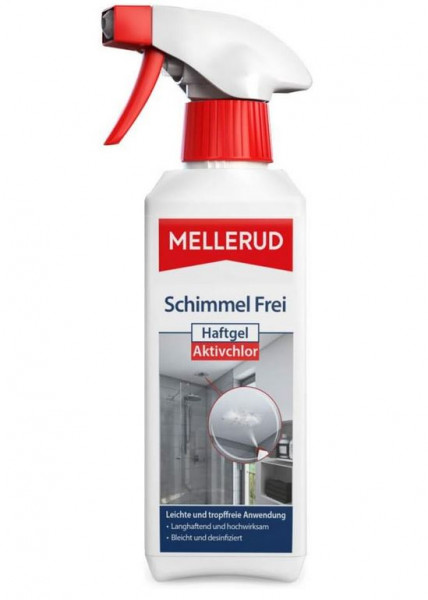 Mellerud Schimmel Frei Haftgel Aktivchlor – Chlorhaltiges, tropffreies Anti-Schimmel-Gel 0,25 l