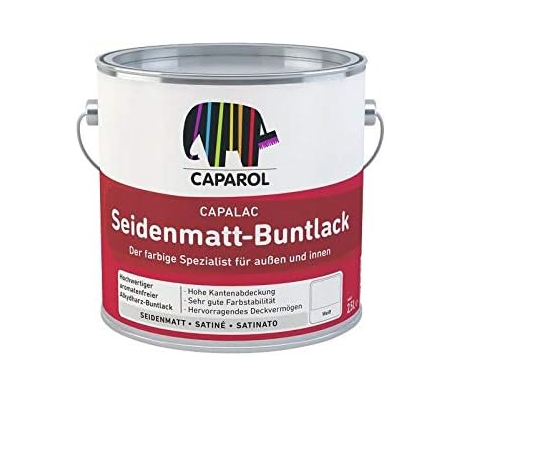 Capalac Seidenmatt Buntlack, 2,5 l Weiß