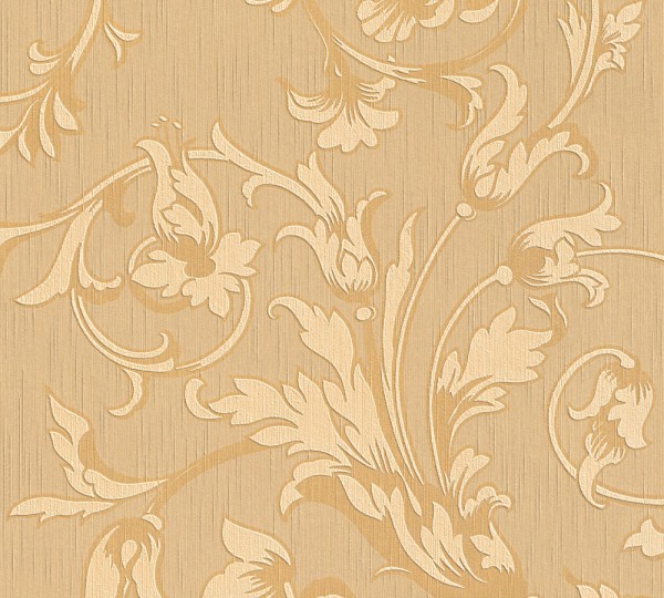 A.S. Création Tessuto 956333 Vlies Beige Orange