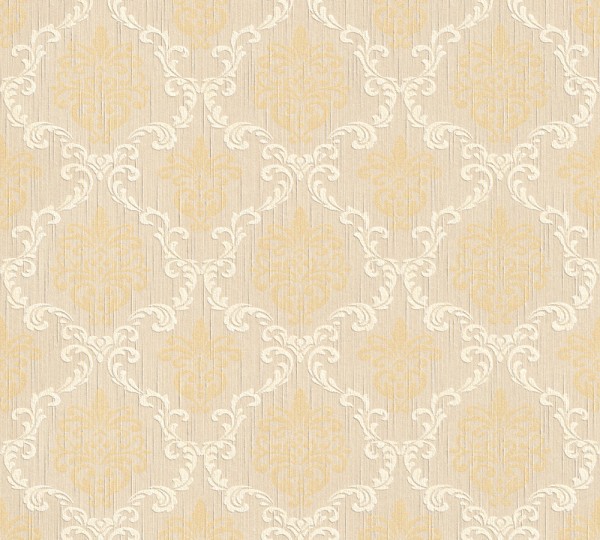 A.S. Création Tessuto 956292 Vlies Beige Gelb