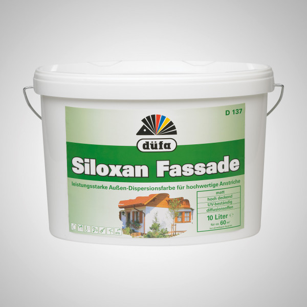 Düfa D137 Siloxan Fassadenfarbe, 10 l