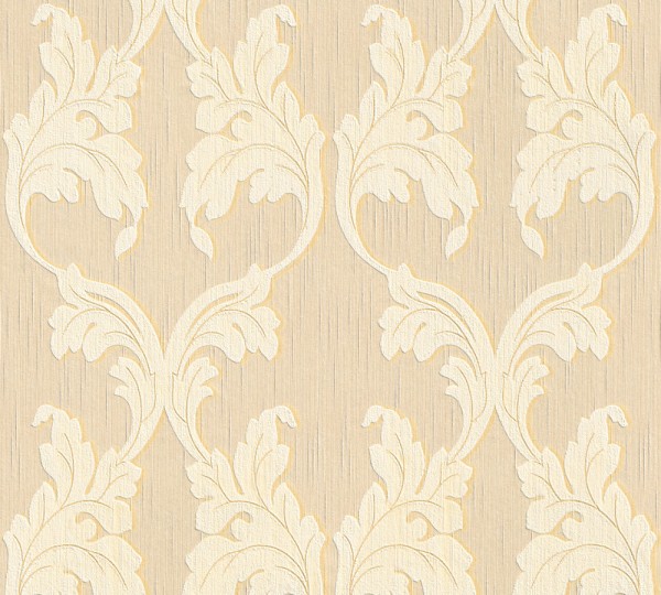 A.S. Création Tessuto 956282 Vlies Beige Gelb
