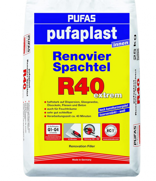 pufaplast Renovier-Spachtel R40 25kg