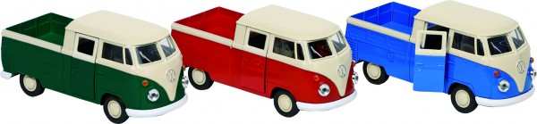 Volkswagen T1 DoKa Pick-up, Spritzguss, 1:38, L= 11,5 cm