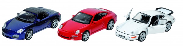 Porsche, Spritzguss, 1:34-39, L= 11,5 - 12 cm