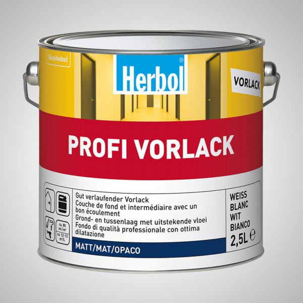 Herbol Profi-Vorlack 2,5l, weiss