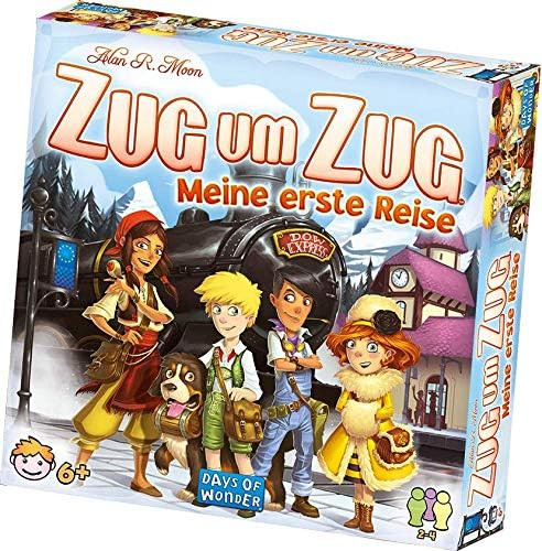 Days of Wonder, Zug um Zug – Meine erste Reise, Kinderspiel, Brettspiel