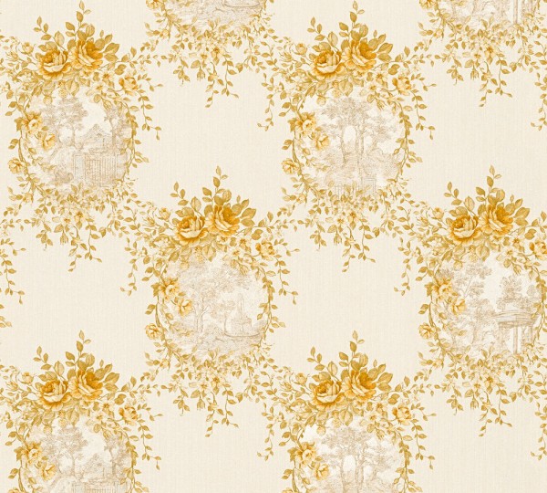 A.S. Création Château 5 344993 Vlies Beige Metallic