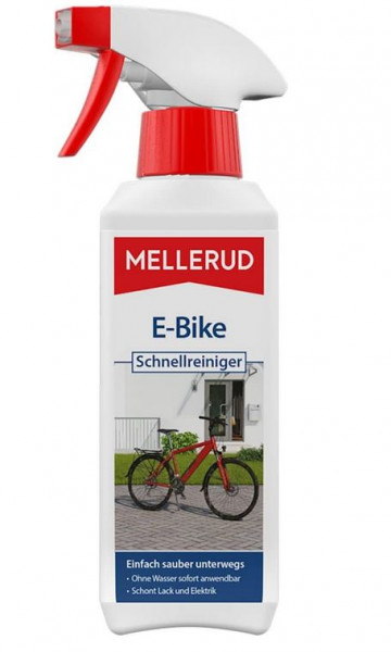 MELLERUD E-Bike Schnellreiniger | Reinigungsmittel zum tiefenwirksamen Entfernen von Ölfilmen, Schmu