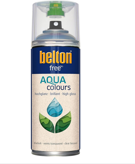 Belton Free Klarlack wasserbasierend 400ml hochglänzend