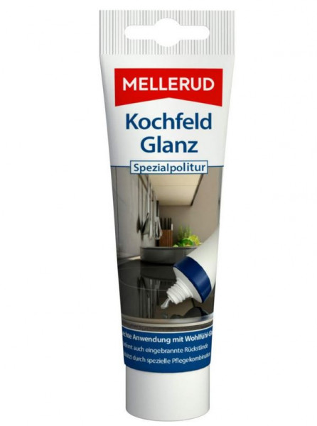 Mellerud Kochfeld Glanz Spezialpolitur – Effizientes Mittel zur Reinigung von Eingebranntem und Vers