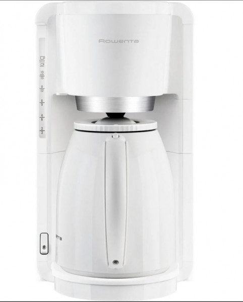 ROWENTA CT 3801 Kaffeemaschine Weiß/Edelstahl