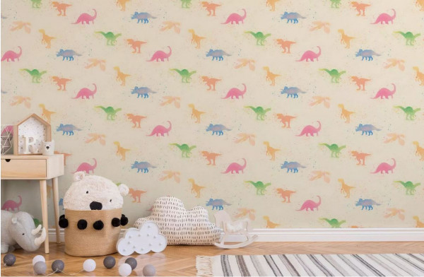 AS Vliestapete Little Love Dinosauriertapete 381461