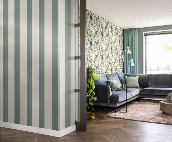 Rasch Vliestapete Florentine 3 Blockstreifen 485448
