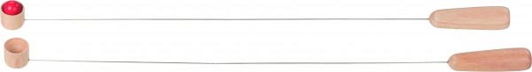 Balancierspiel Wippels (inklusive 2 Holzkugeln) L= 40 cm, Holz, Metall, per Stück
