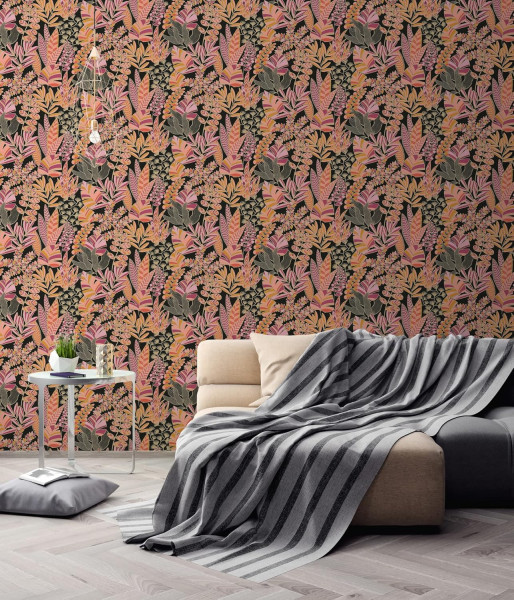 AS Vliestapete Antigua Satin Florale Tapete 390953