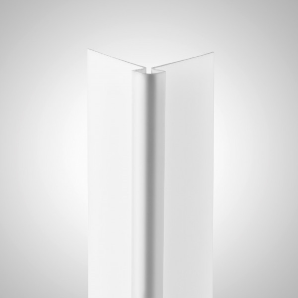 Döllken TEL 40 rund - 260 cm, weiss