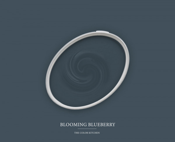 A.S. Création DD125596 The Color Kitchen Blooming Blueberry TCK3013 2,5l Blau Matt